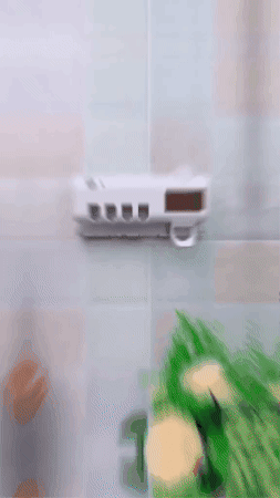 Detalle del esterilizador UV para cepillos